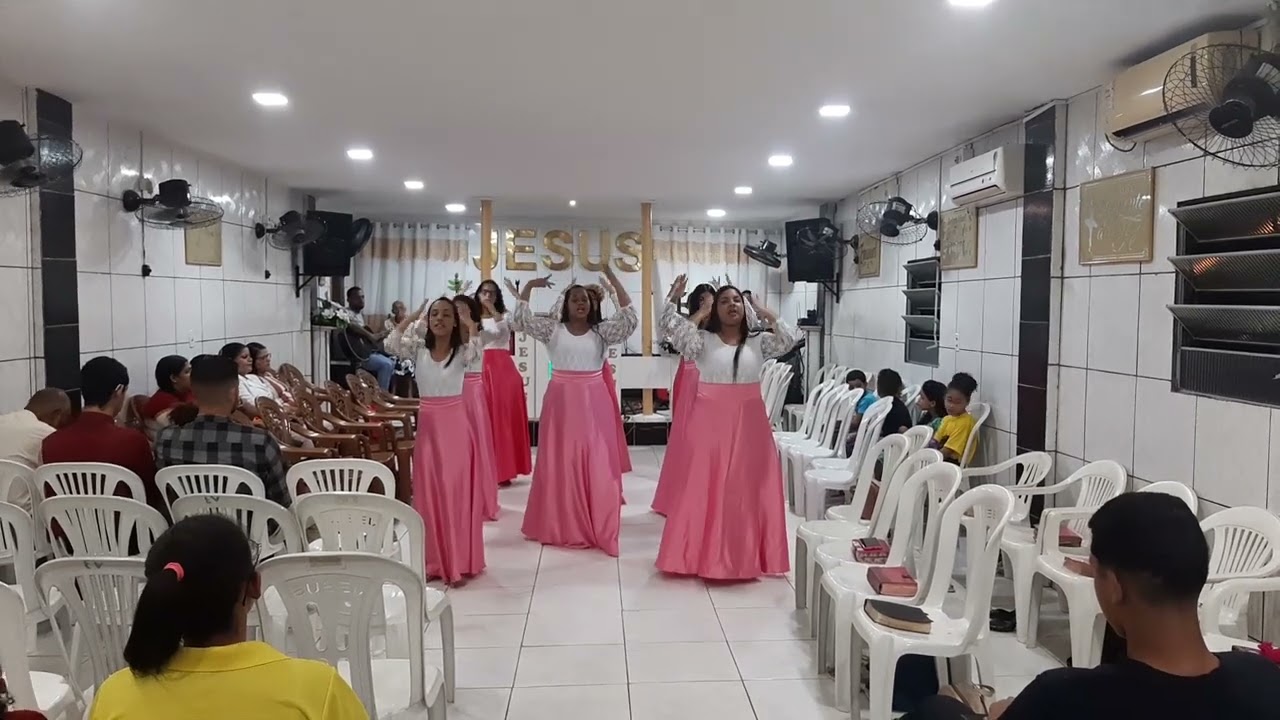 Coreografia Jeová jireh - Aline Barros (Grupo Sementes Da Fé)