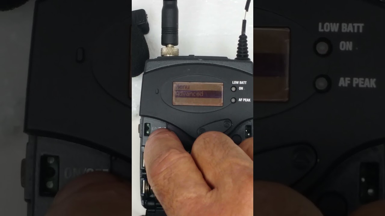 Sennheiser SK100 G3 Wireless Mic Bodypack Transmitter 518-554 MHz EW100 20230723 163121