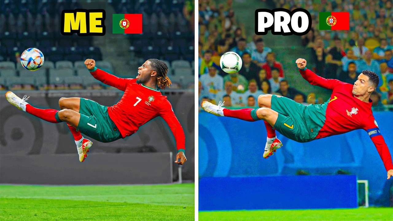 I Recreated Impossible World Cup Goals