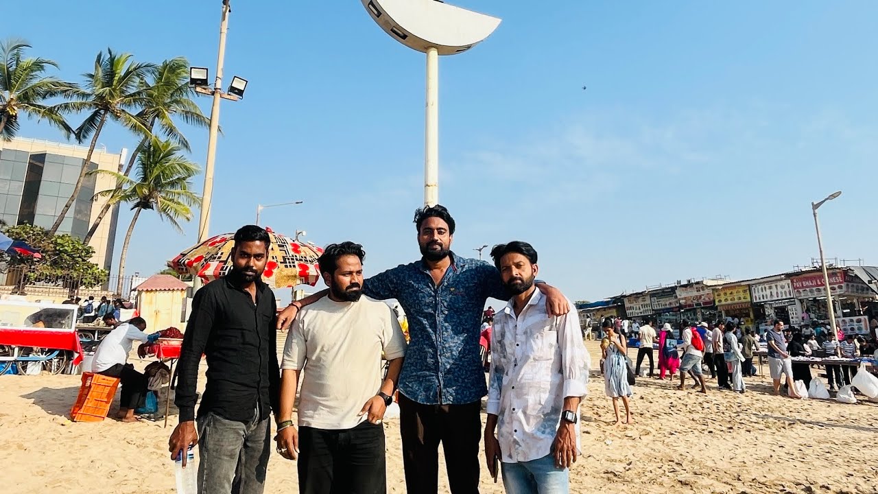 Dosto ka sat Juhu beach ⛱️
