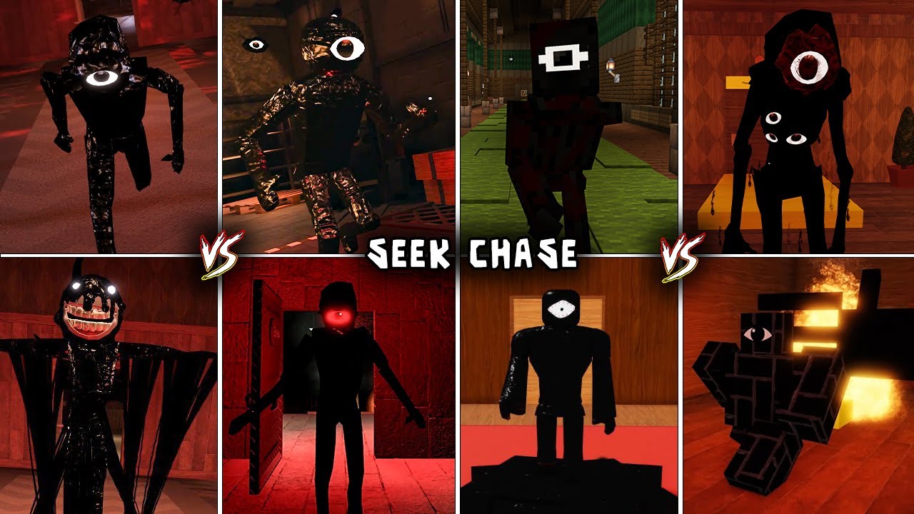 DOORS Seek Chase VS 20 Different Seek Chases