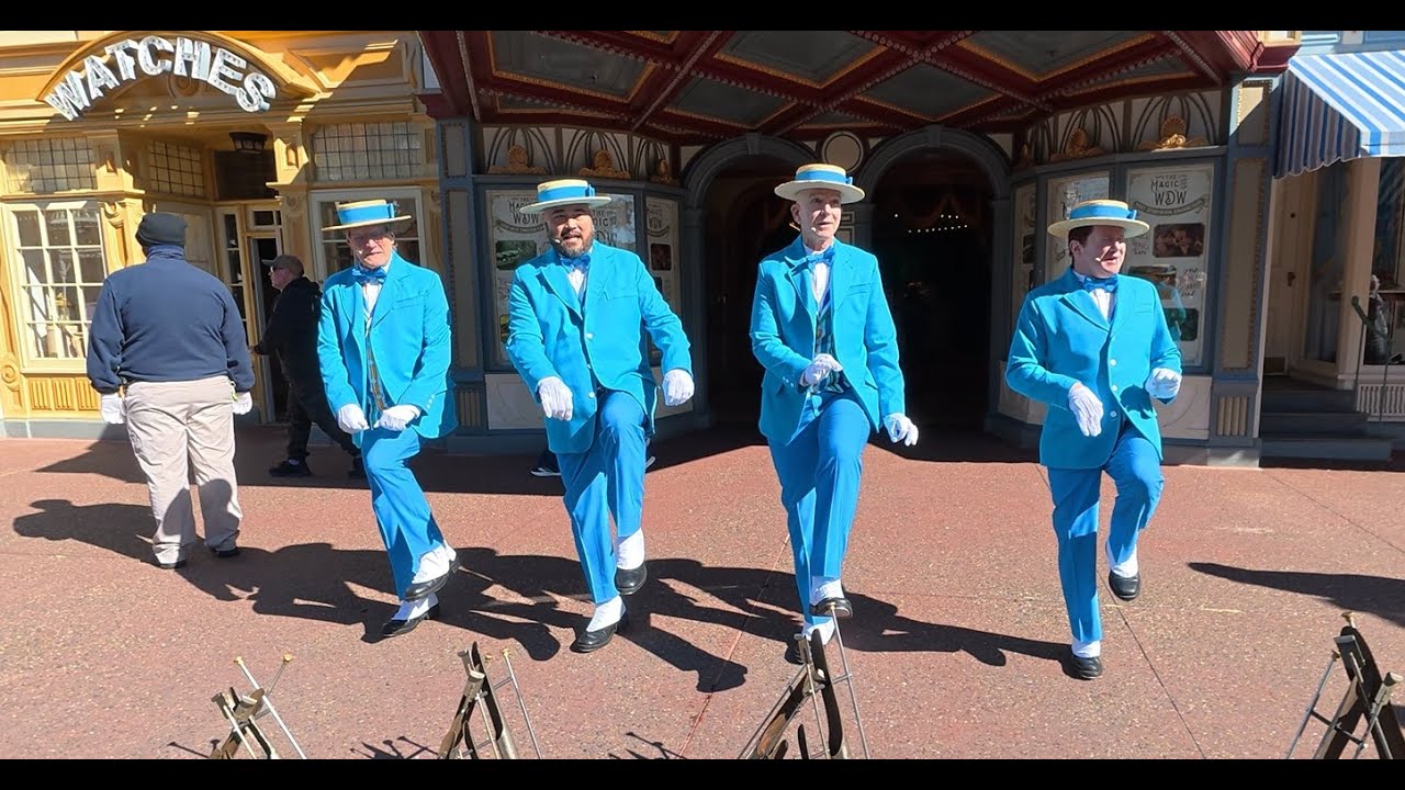 Dapper Dans Barbershop Quartet at Magic Kingdom