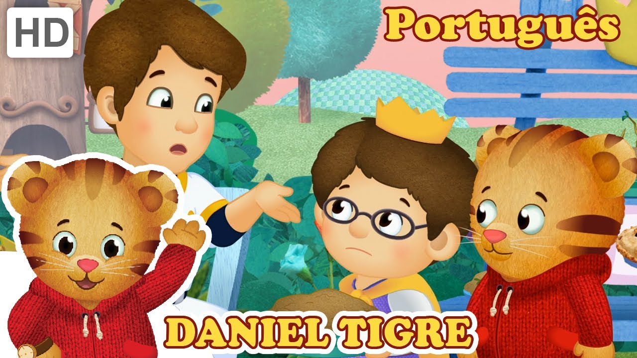 Daniel Tigre em Português 🐯⛱ A Caixa de Areia Real (Episódios Completos)
