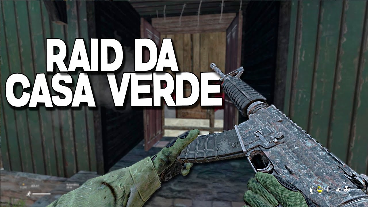 RAID DA CASA VERDE, MUITO LOOT - DayZ