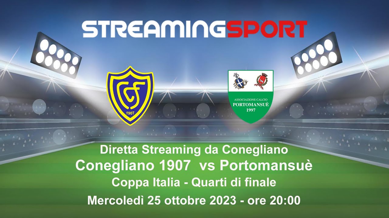 CONEGLIANO 1907 vs PORTOMANSUÈ COPPA ITALIA