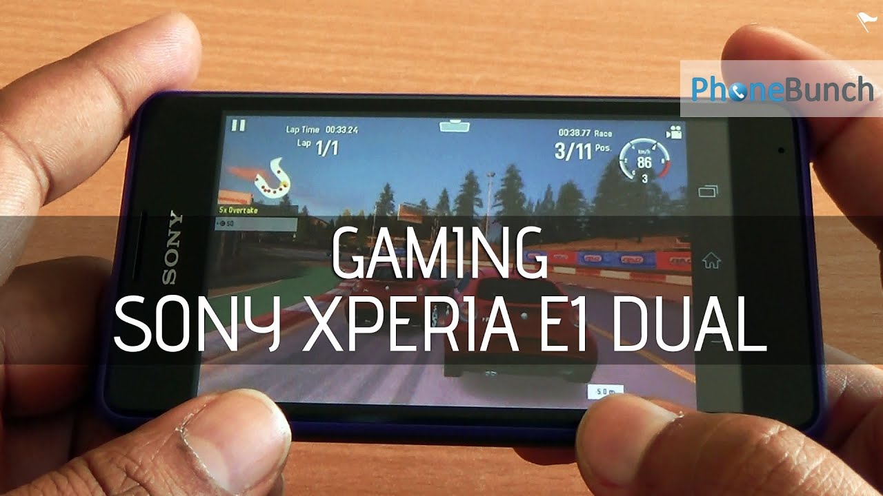 Sony Xperia E1 Dual Gaming Review