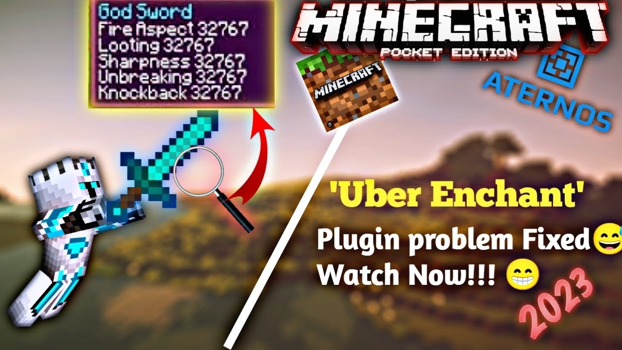 😱'Uber Enchant' Plugin Fixed In Aternos 2023 | Aternos | Minecraft | Hindi | Mcpe Galaxy Gamer Aman