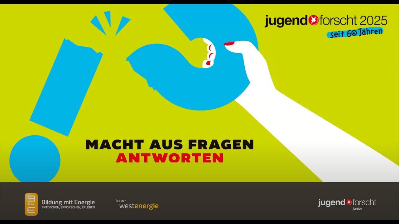 Preisverleihung  Landeswettbewerb «Jugend forscht junior» 2025