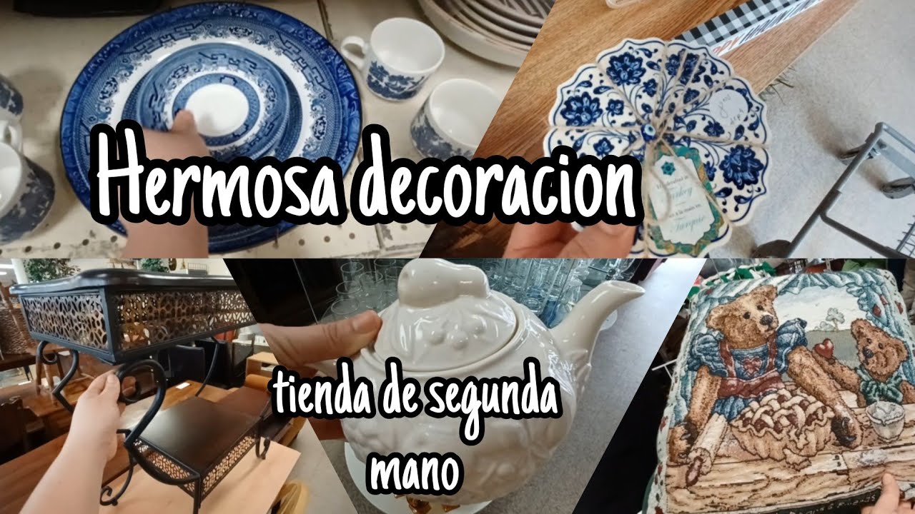 bonita decoracion de SEGUNDA MANO GOODWILL Y RESALE ♥️ ❤️ ✨️