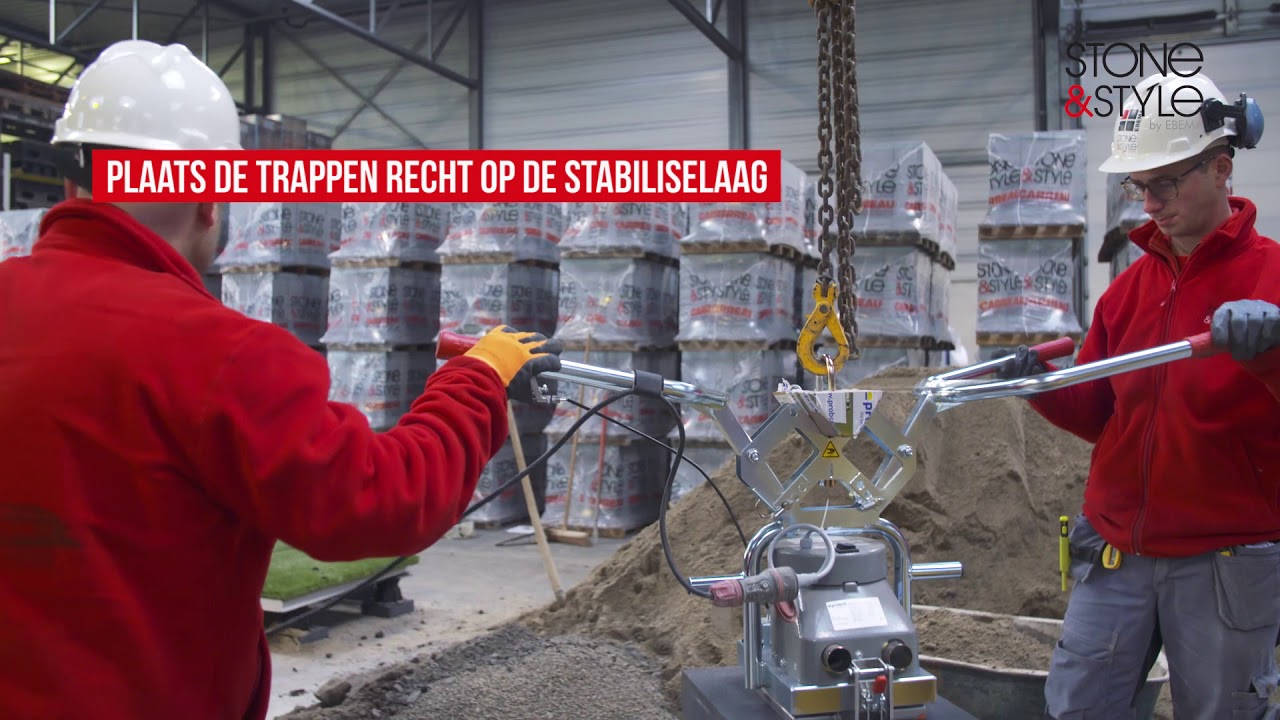 Plaatsing Mega Trap - Stone&Style by Ebema