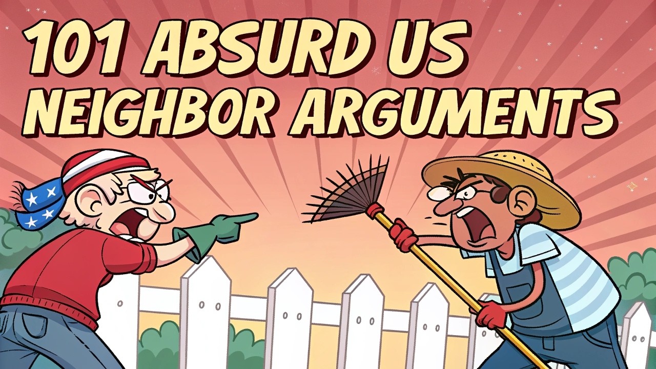 101 ABSURD Neighbor Feuds That Prove America Has Lost Its Mind