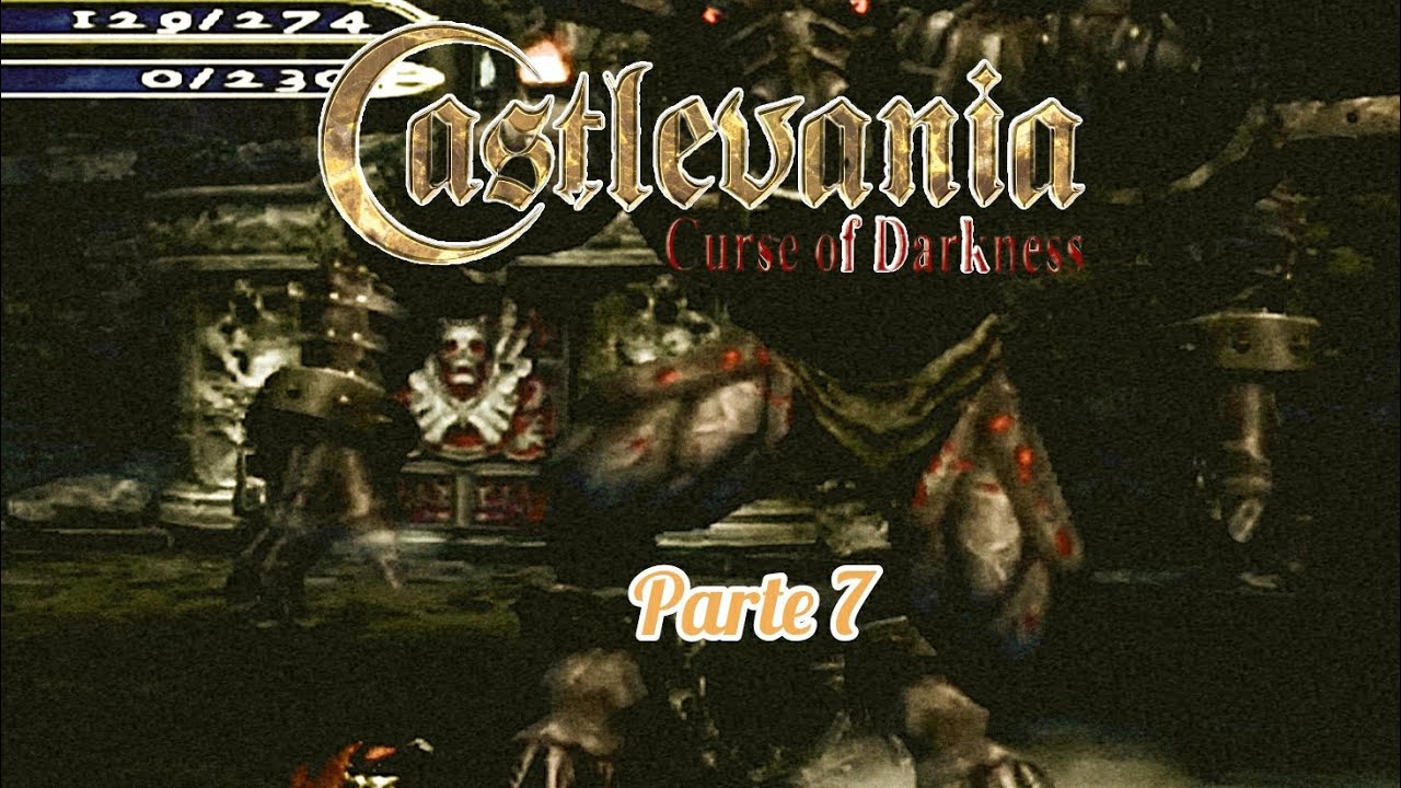 Castlevania curse of darkness parte 7- boss minotauro e mapa quase completo 
