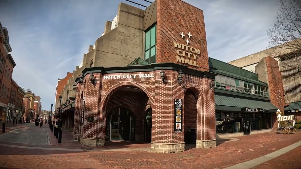 A Morning Walk Down Essex Street in Salem, MA