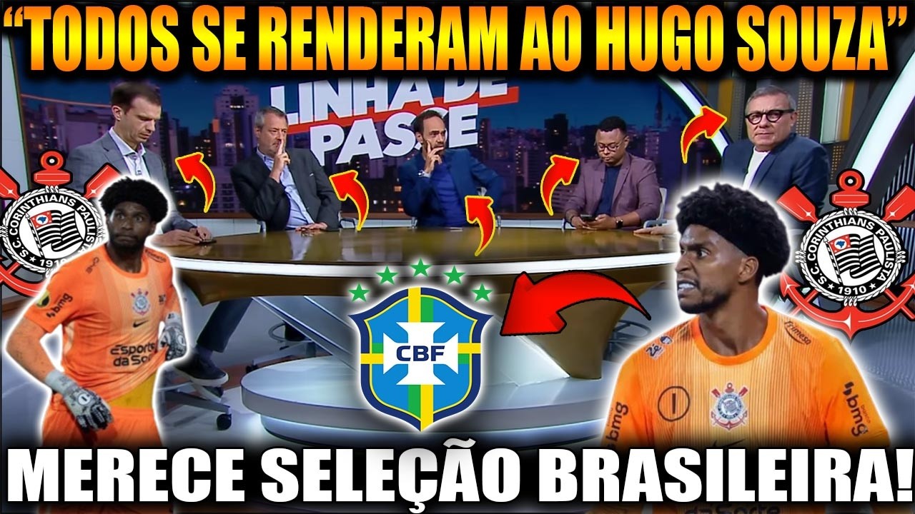 🚨CORINTHIANS: COMENTARISTAS DA ESPN SE RENDEM AO HUGO SOUZA! APOS CLASSIFICAÇÃO PARA SEMI FINAL