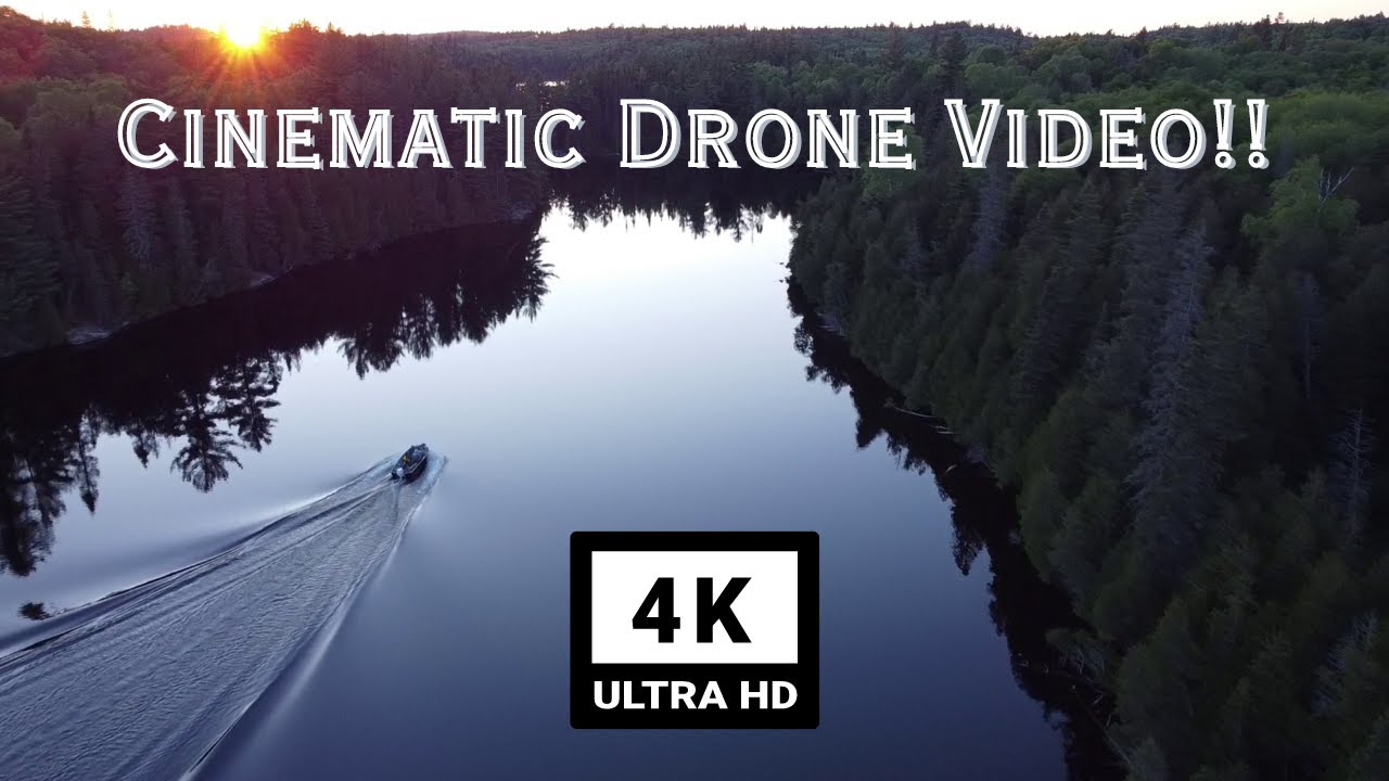 4K Cinematic Drone Footage ~ With Music!! (Temagami Ontario) | DJI Mini 2 |