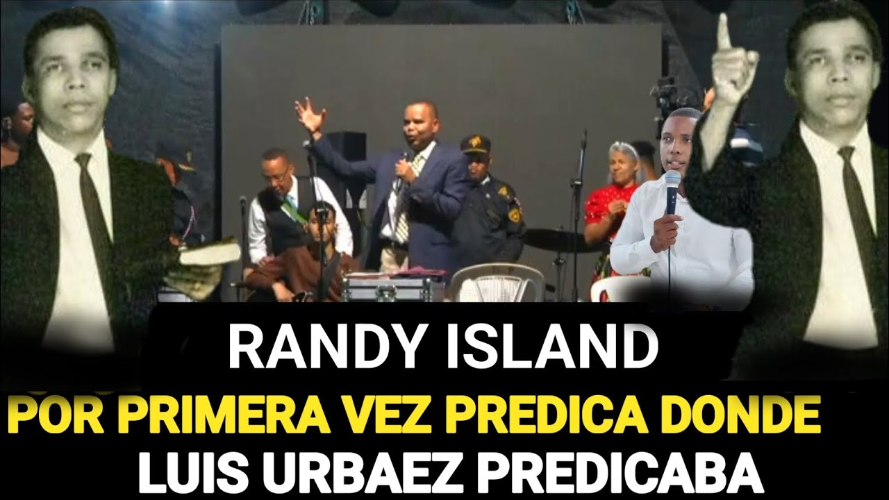 Por primera vez Randy island prédica donde Luis Urbaez predicaba estadio la normal y conoce a cleto