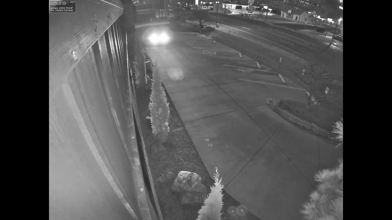 Caught on Camera: Criminal Vandalizing KRDO Window