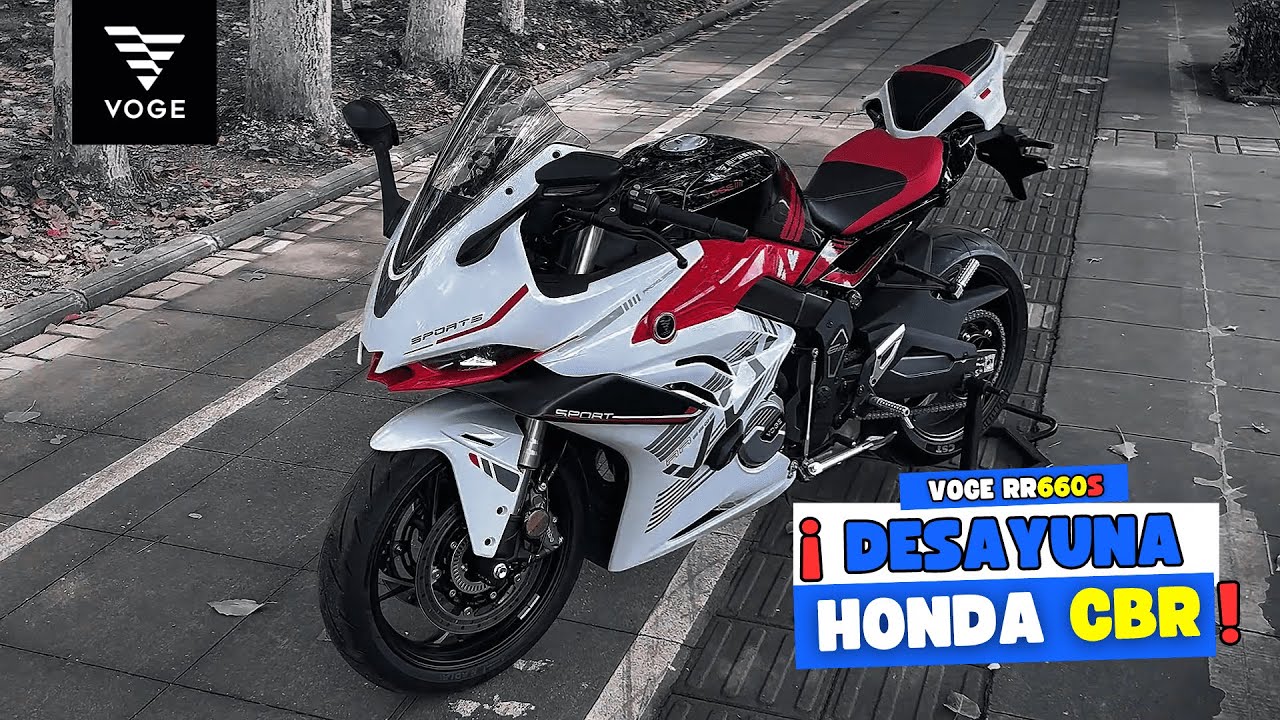 VOGE RR 660 S 🔥| ¿DETROZA A LA HONDA CBR650R? 💀| Alianza con BMW? Top speed y mucho más!!