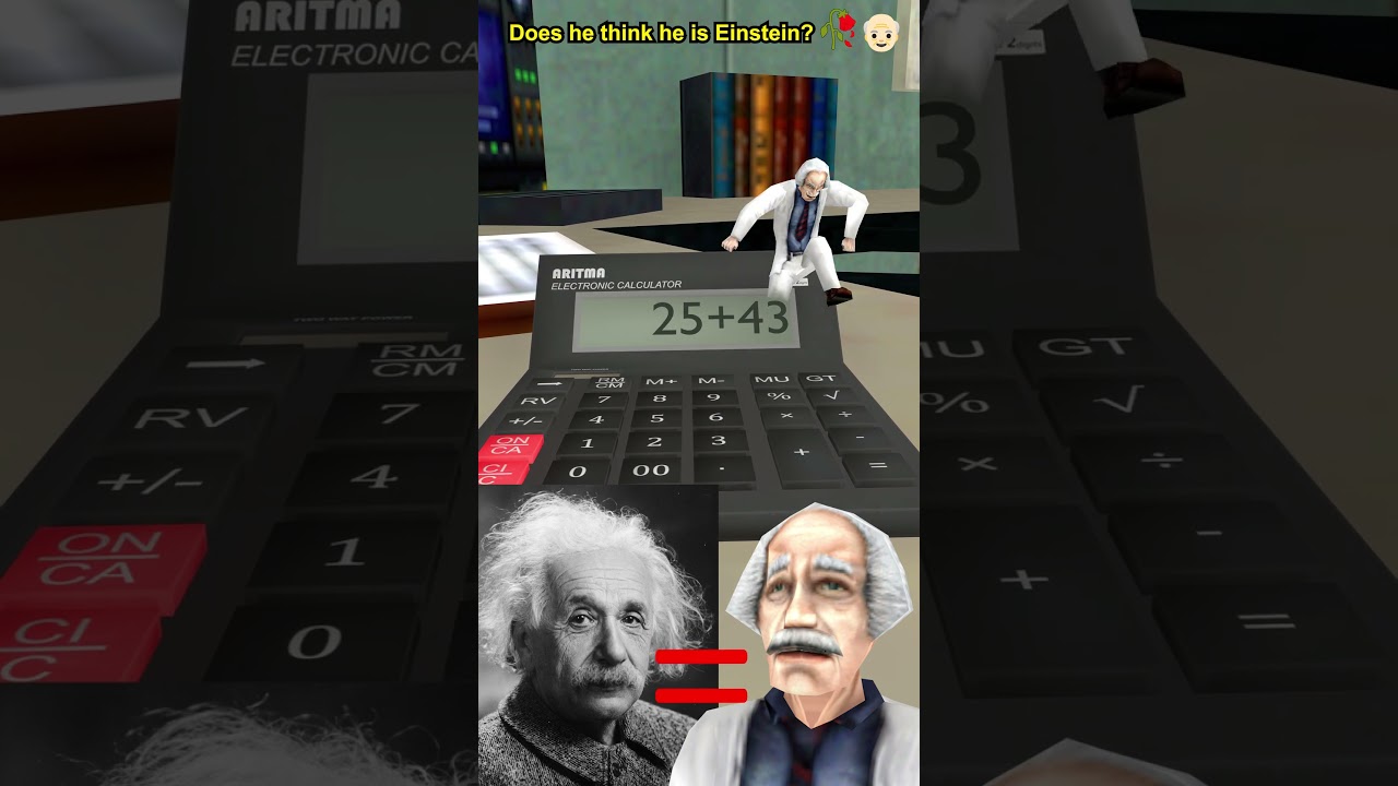 What Is Diddy Blud Doing On The Calculator ? / Half Life #memes #diddy #diddyblud #einstein