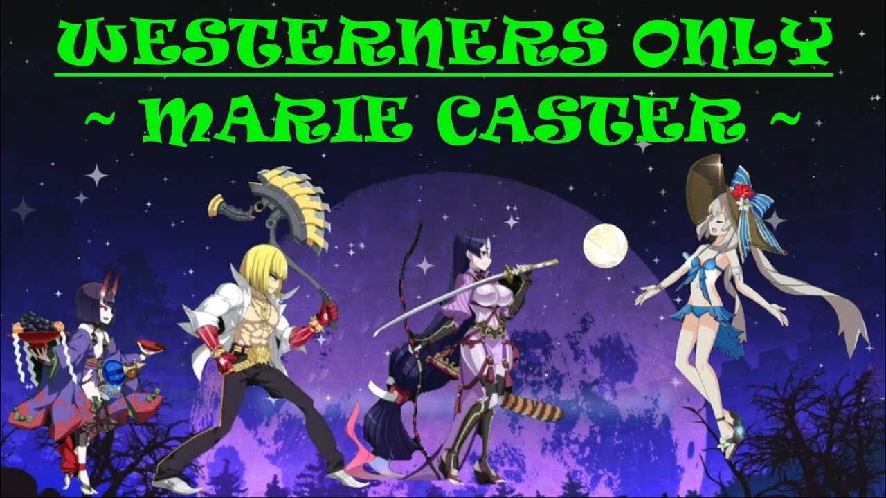 [Westerners Only - Marie Caster] Halloween Comeback! Super☆Ghouls 'n Pumpkins Event 2018 FGO NA