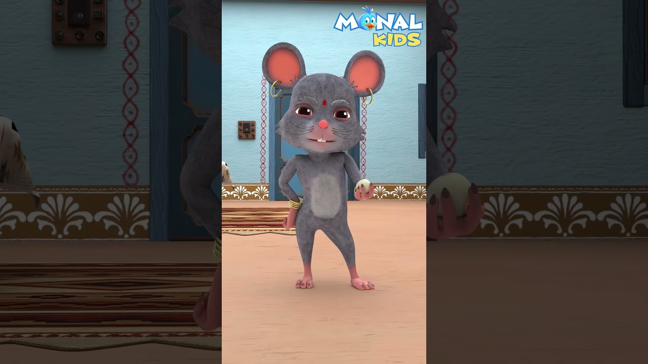 Chunnu Munnu - चुन्नू मुन्नू | Hindi Rhymes For Kids #shorts @MonalKidsHindi