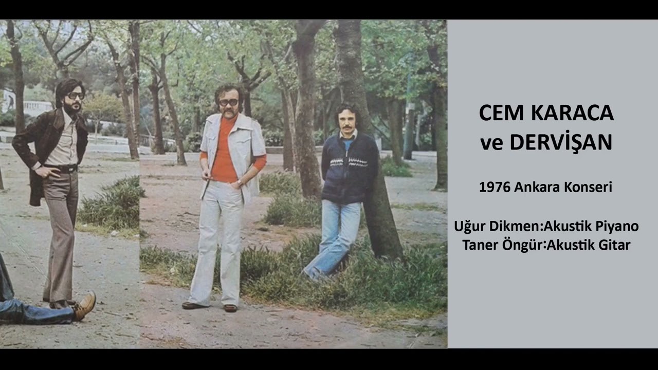 Tamirci Çırağı (1976) – Cem Karaca ve Dervişan /Ankara Akustik Konser