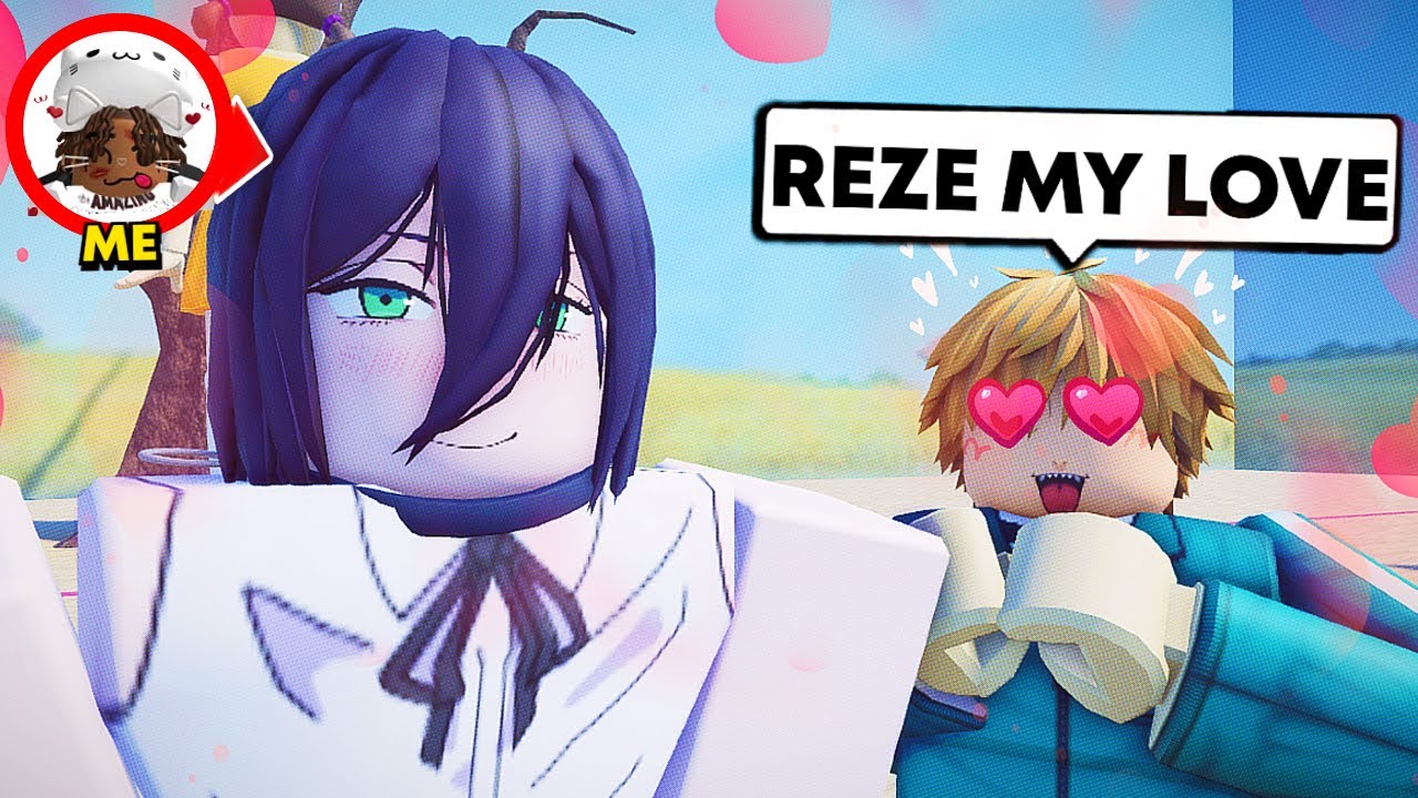 GIRL VOICE TROLLING as REZE Made Him Fall in LOVE | Roblox
