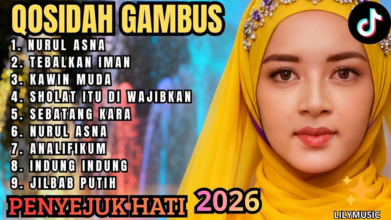 QASIDAH GAMBUS ✨️LAGU VIRALL 2026 PENYEJUK HATI BULAN ROJAB MENYAMBUT BULAN PUASA/ENAK DIDENGAR ADEM