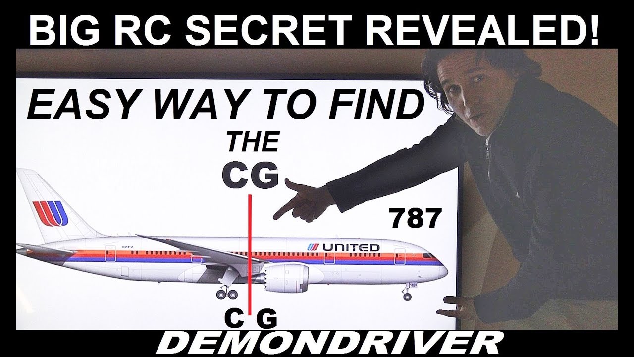 Biggest RC Airplane CG DIY HACK [4K]
