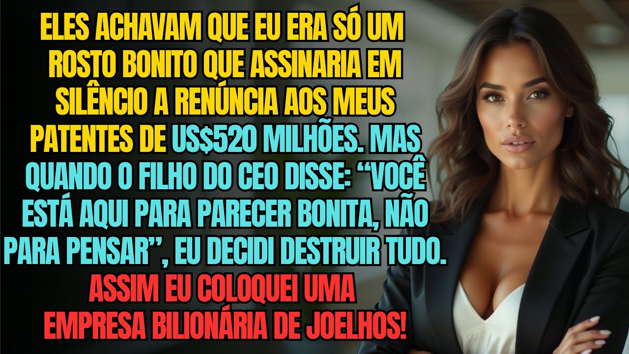 O Filho Do Novo CEO Duvidou Do Meu Valor, Então Vendi Nossa Carteira De Patentes De 520 Milhões