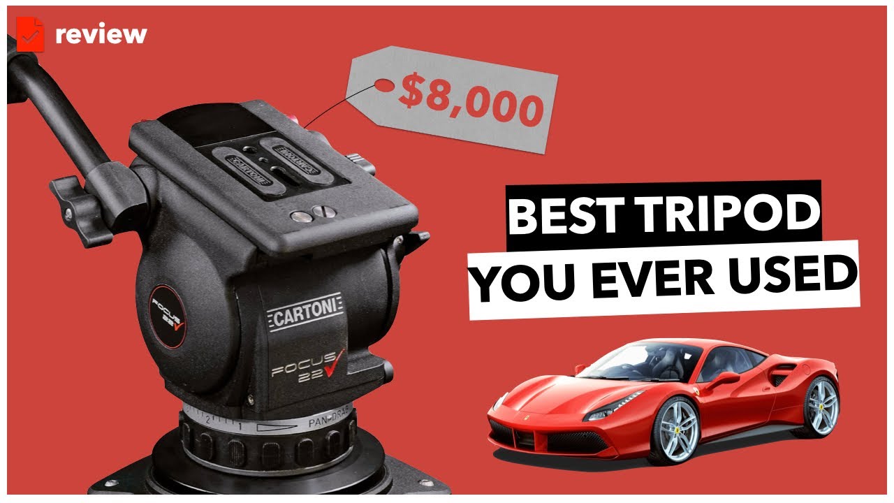 The BEST Tripod you've EVER used 💰 $8,000 Cartoni Focus 22 SDS REVIEW