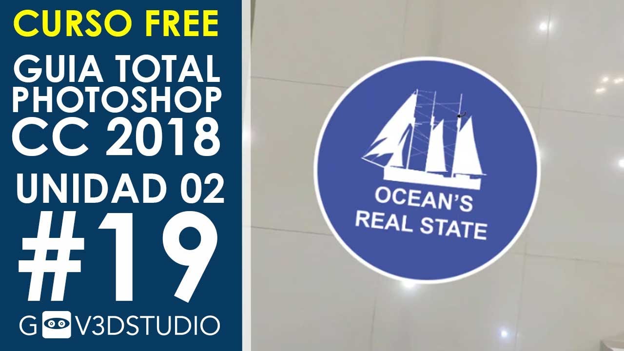 Guía Total Photoshop CC 2018 [U02_19] Imágenes 360 Insertar textos y marcas de agua