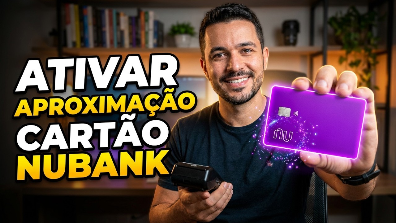 Como ATIVAR a APROXIMAN&Ccedil;&Atilde;O no CART&Atilde;O NUBANK pelo CELULAR? Aprenda PASSO A PASSO!