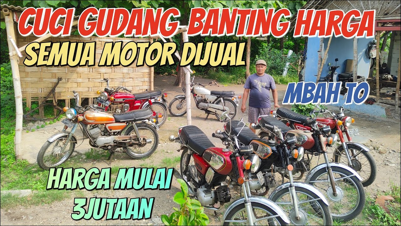 CUCI GUDANG BANTING HARGA‼️ Semua Motor Dijual dan Masih Nego | Penghabisan stock