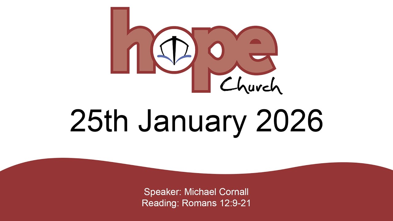 25th January 2026 - Romans 12:9-21
