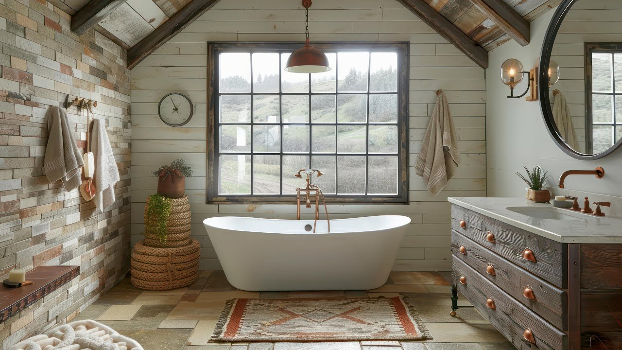 Rustic Small Bathroom Ideas That Feel Luxurious – You Won’t Believe These Transformations!