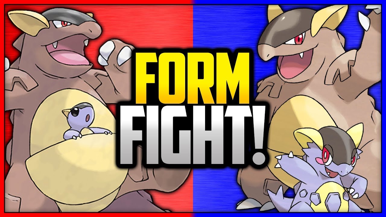 Kangaskhan vs Mega Kangaskhan | Pokémon Form Fight