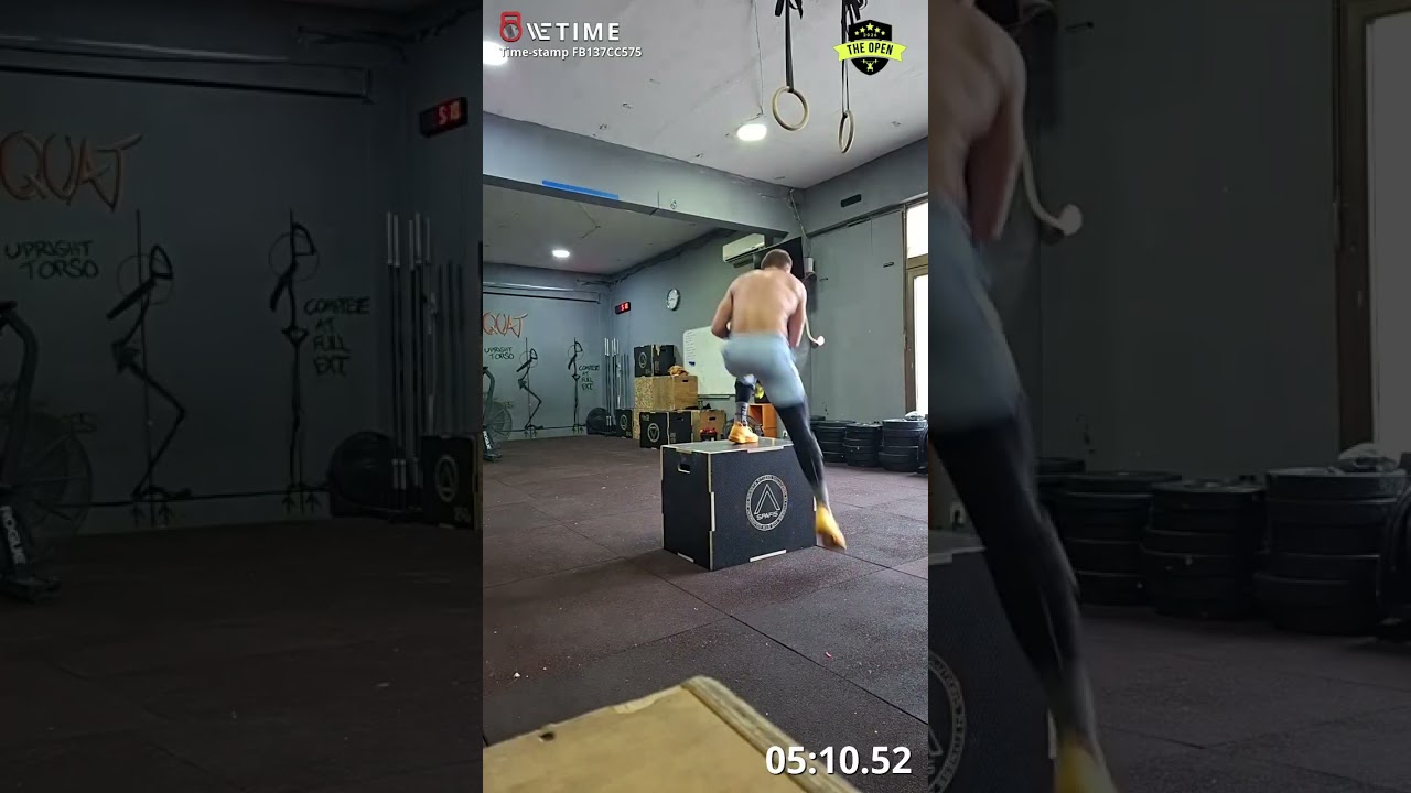 Crossfit open 26.1 Milan Bozovic