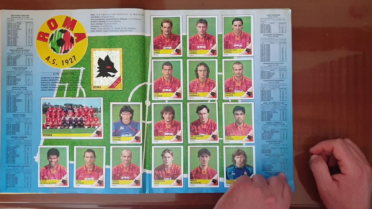 Album Figurine Calciatori Panini 1995-96 COMPLETO !!!