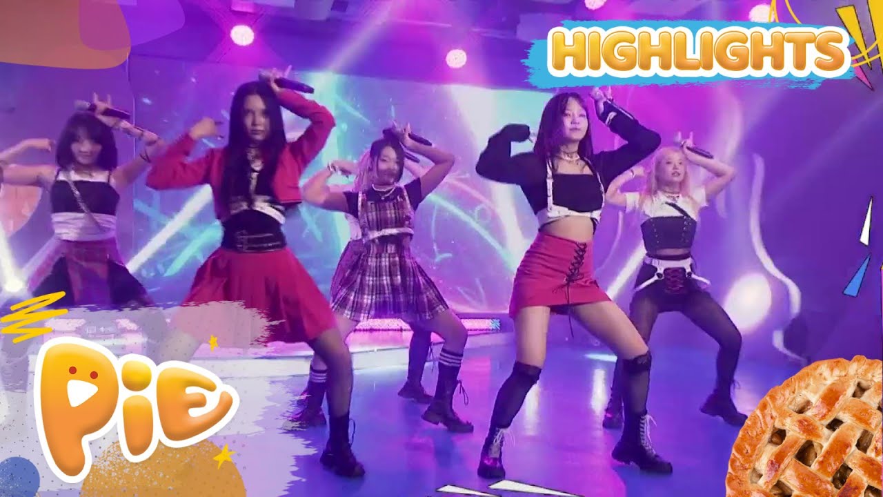 K-pop sensation Lapillus' FIRST performance in the Philippines | PIEGALINGAN | PIE Channel