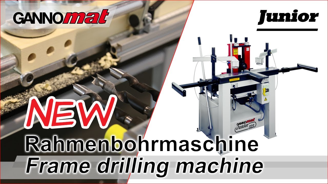 GANNOMAT Junior Frame dowel hole drilling machine for the door frame production [Rahmenbohrmaschine]