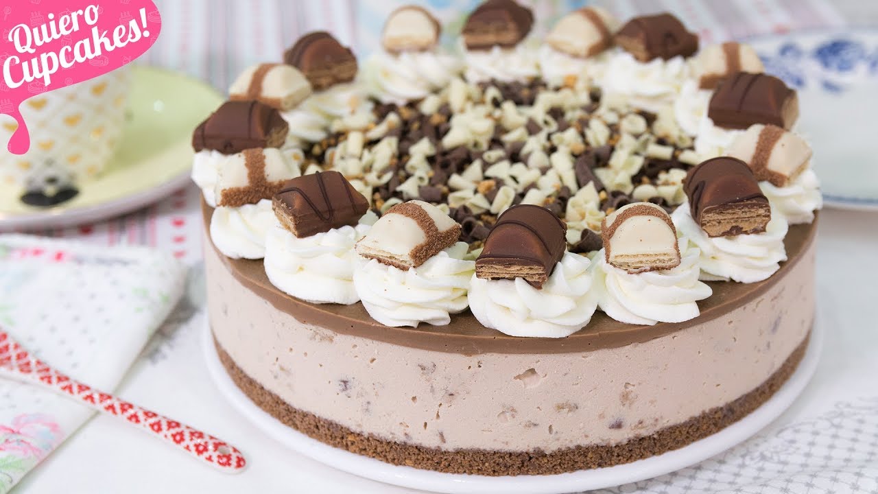 CHEESECAKE DE KINDER BUENO SIN HORNO | ESPECIAL CELEBRACIONES | Quiero Cupcakes!