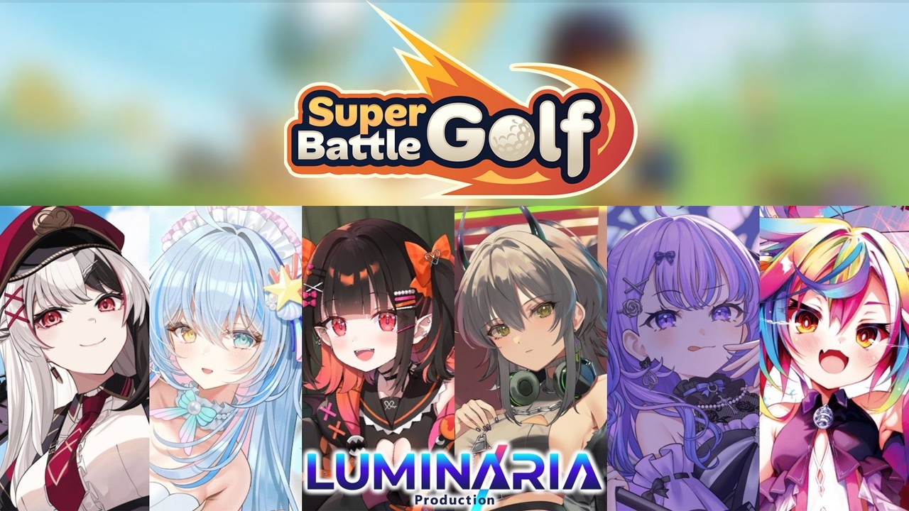 【  Super Battle Golf / すーぱーばとるごるふ 】初めてのるみぷろ全体こらぼ‪‪‪‪‪‪‪‪‪‪‪ #新人Vtuber 【 るみぷろ / #堕天みろ 】