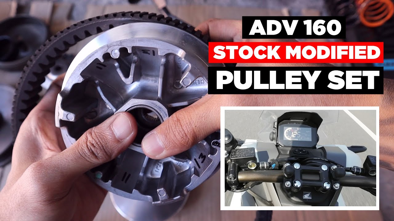 ADV 160 | ECU-Tech Kalkal Pulley Set