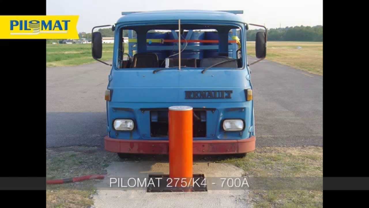 Crash test Pilomat 275/K4-700A