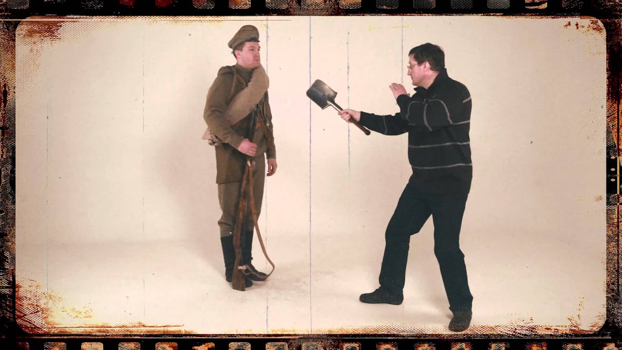 Краткий исторический обзор малой пехотной лопаты