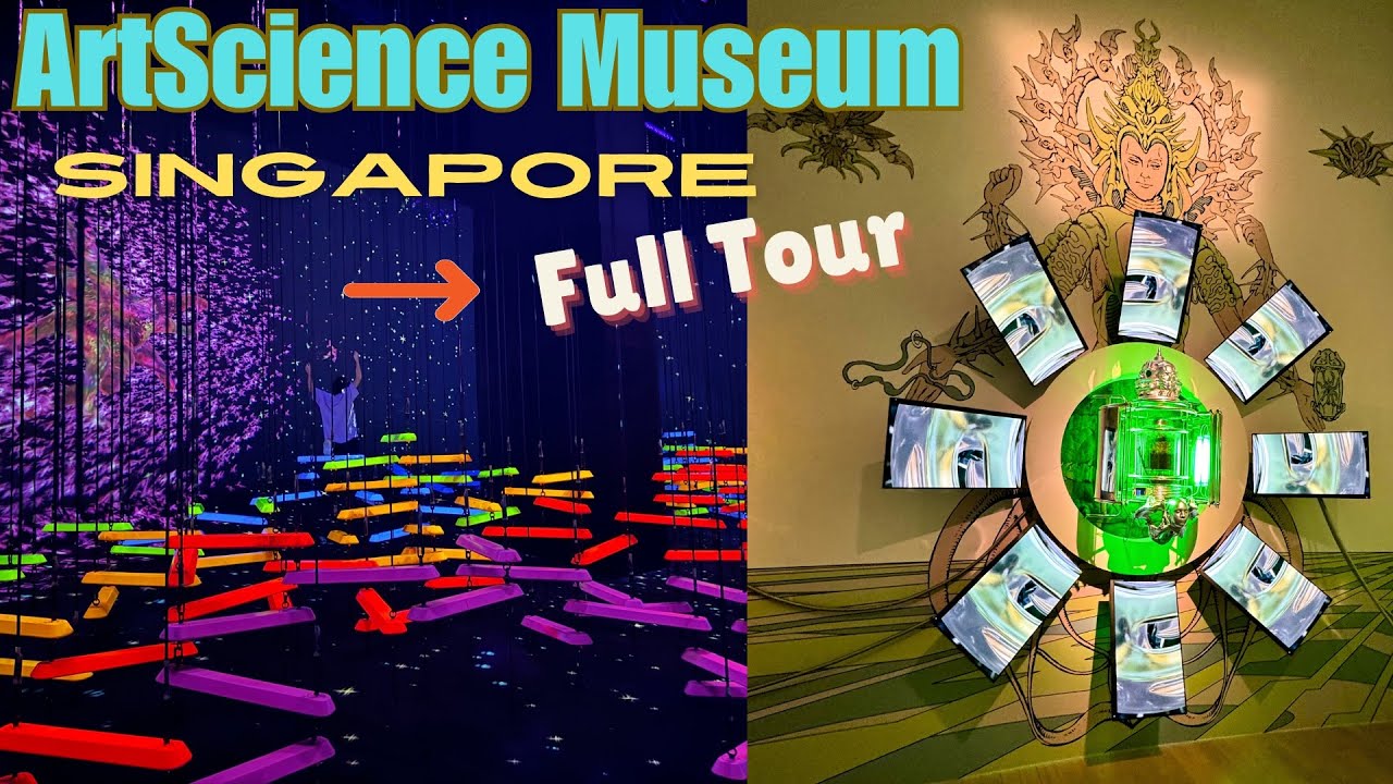 Immersive Journey : ArtScience Museum , Singapore | Full Tour