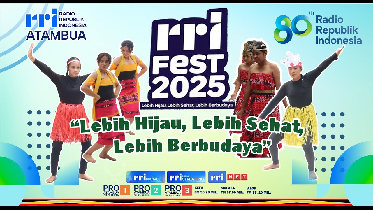 [LIVE] LOMBA TARIAN ANTAR SMP DALAM RANGKAIAN ACARA RRI FEST 2025 || RABU, 17 SEPTEMBER 2025