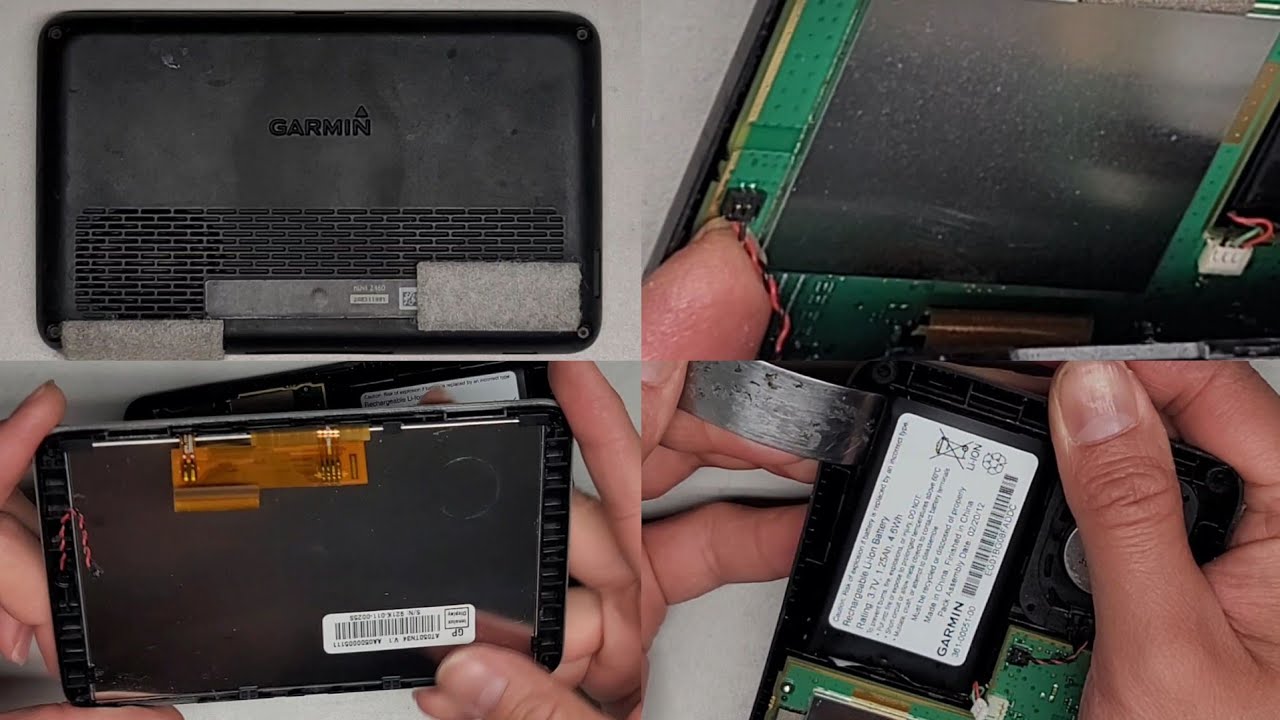 Garmin Nuvi Nüvi 2460 Disassembly Battery Replacement Repair