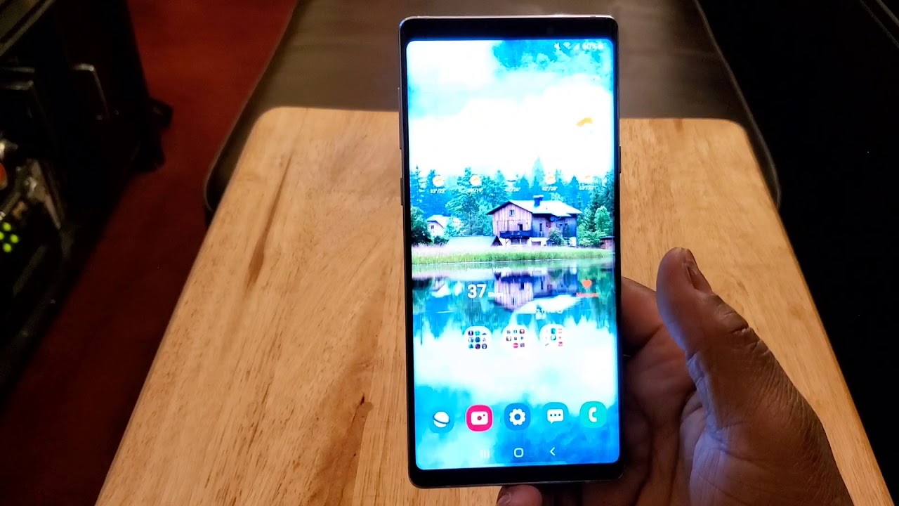 The Samsung Galaxy Note 9 in 2021